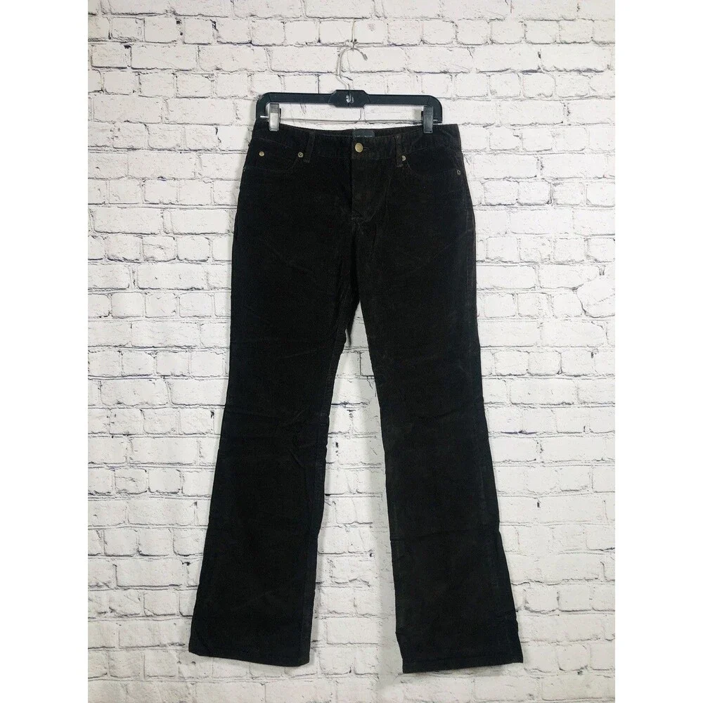 The Limited Women's  Corduroy Pants Drew Fit Bootcut Dark Brown Size 8
